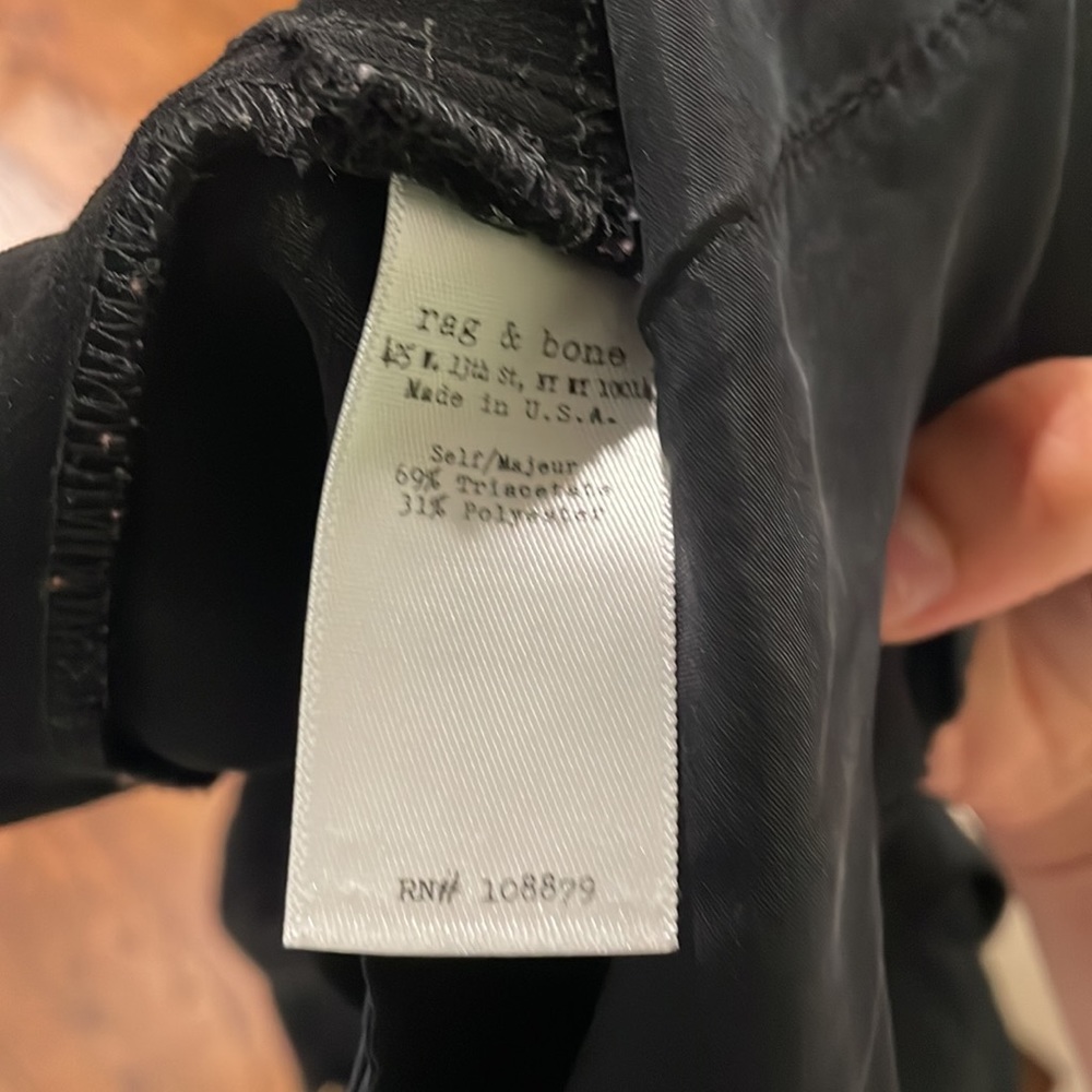 Rag & Bone Black Dress Shorts - Picture 12 of 12